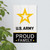 Army Proud Family Pallet Decor