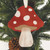 Ornament Mushroom Red