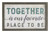 Together Is Our Favorite Place - Framed Art