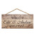 Light Wood Hanging Sign