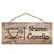 Light Wood Hanging Sign