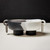 Resin Bowl with Rings - Anthracite Grey + White