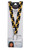 Pom Lanyard - Black/Yellow Gold