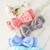 Plush Bow Spa Headband - Periwinkle Plush Bow Spa Headband - Periwinkle