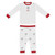Waffle Knit Two-Piece Pajama Set - Santa's Favorite 6-12 mo