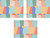 Wrapping Paper Sheet - Modern Multicolor 3pk