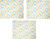 Wrapping Paper Sheet - Neutral Flower 3pk