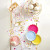 Foil Paper Table Runner - Confetti Polka Dot