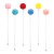 Pom Pom Stir Sticks - Confetti