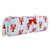 Quilted Hair Tool Bag - Blue Stripes + Lobsters
