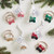 Heart Ornament + Headband Set - Black/Red