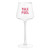 Face to Face Wine Glass - Yule Fuel