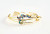 Crystal Bangle - Blue Bar