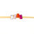 Crystal Bangle - Hot Pink Bar