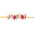 Crystal Bangle - Blush Bar