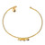 Crystal Bangle - Black Bar
