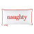 Face to Face Lumbar Pillowcase - Naughty/Nice