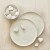 Small Paper-Mache Heart - White