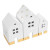 Paper-Mache Nested House - Set of 3