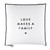 Euro Pillowcase - Love Makes A Family