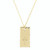 Rectangle Cross Necklace
