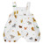 Bubble Overall Romper - Safari