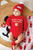 Teether - Bear with Red Beads