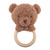 Swaddle with Bear Rattle