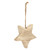 Wood Star Ornament - Natural