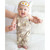Overall Ruffle Romper - Daisy