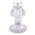 Clear Glass Fish Taper Candleholder