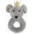 Swaddle + Plush Mouse King Rattle - Nutcracker