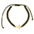 Woven Tie Bracelets Filled Display (24 pcs)