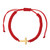 Woven Tie Bracelets Filled Display (24 pcs)