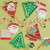 Paper Dinner Plate - Holiday Trees - Foil