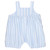 Bubble Overall Romper - Lobster