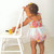 Tutu Bubble Romper - Rose Floral