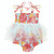 Tutu Bubble Romper - Rose Floral