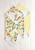 Hooded Towel - Pink Stripes + Lemons
