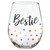 Stemless Wine Glass - Bestie