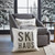 Face To Face Lumbar Pillow - Eat.Sleep.Ski.