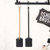 Wood + Leather Fly Swatter - Black