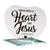 Serve with a Heart Like Jesus Heart Stand - 12/pk