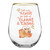 Stemless Wine Glass - Give Thanks