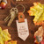 Wood Keychain - Love Fall