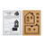 Gingerbread House Cookie Cutter Book Box - Set of 10