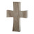 Paulownia Wood Standing Cross - Large - Grey Finish