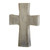 Paulownia Wood Standing Cross - Medium - Grey Finish