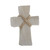 Paulownia Wood Standing Cross - Small - Grey Finish