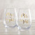 Stemless Wine Glass - Mrs. Right